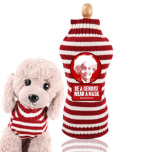 Load image into Gallery viewer, Striped Knit Pet Coat - Albertwithus.com
